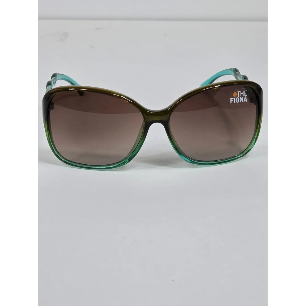 Spy Fiona Sunglasses-Mint Chip Fade-Happy Bronze Fade Lens